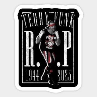 rip terry funk Sticker